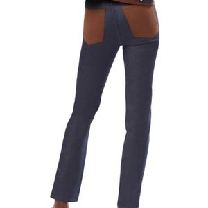 WeWoreWhat Color Block Indigo Comfort Stretch Icon Jeans